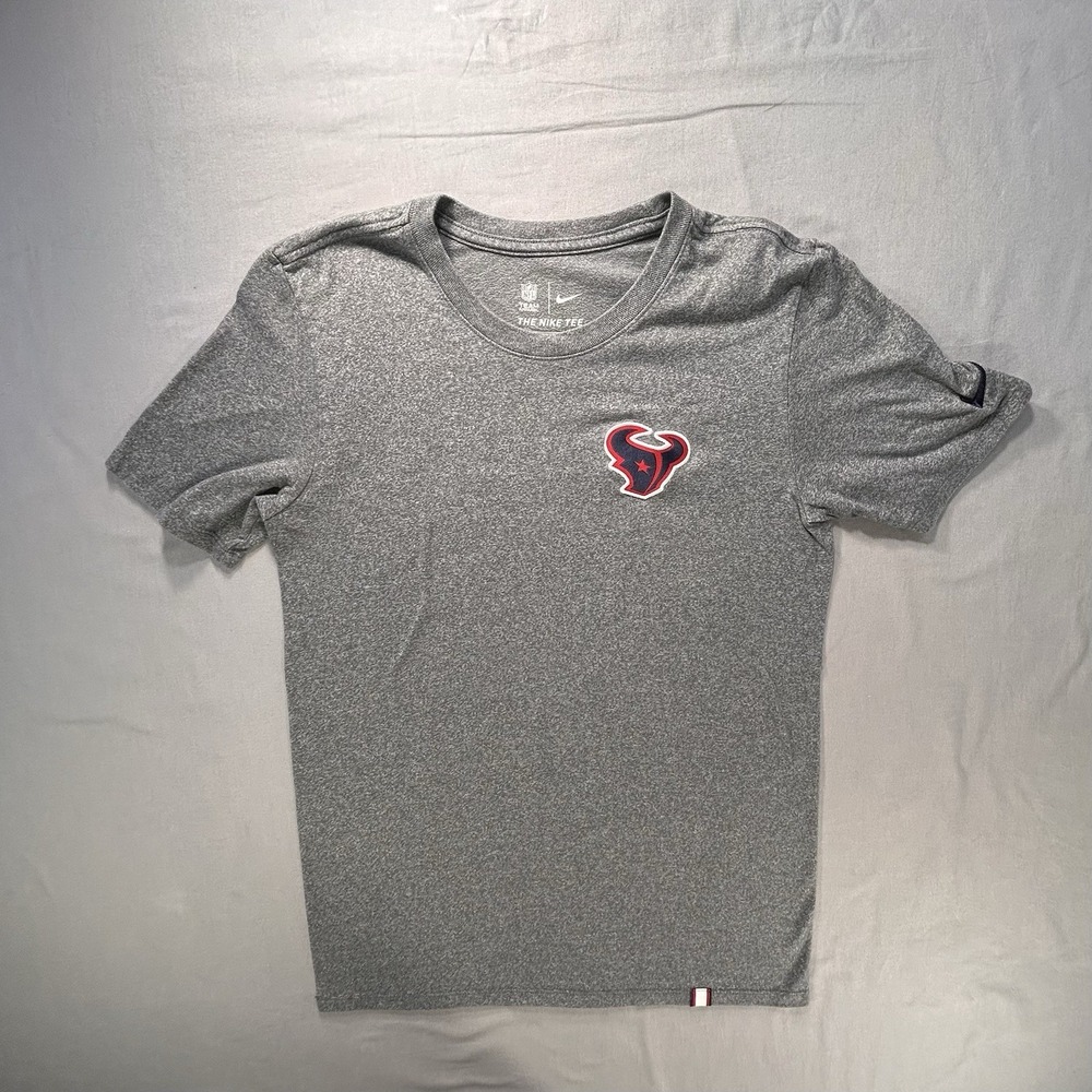 Nike Houston Texans T-shirt  Men's Small‎ Embroidered Logo NFL Football